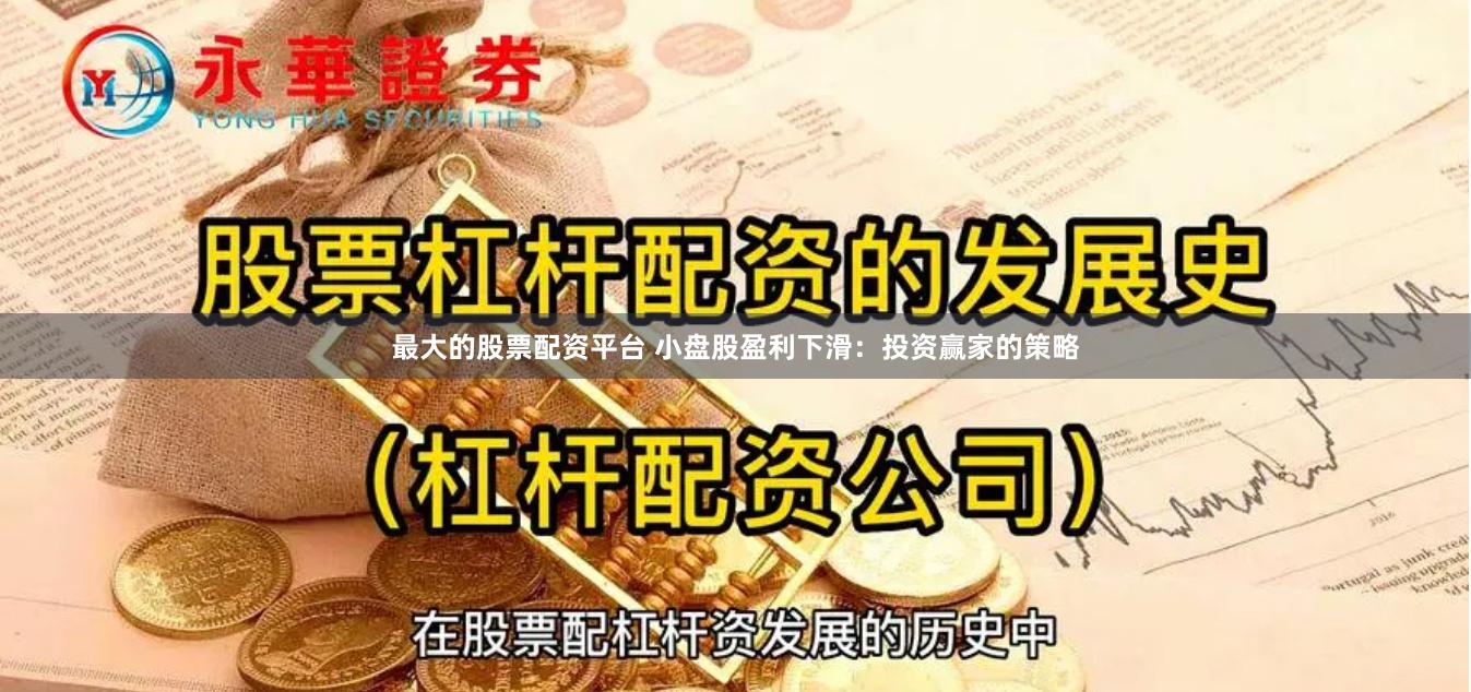 最大的股票配资平台 小盘股盈利下滑：投资赢家的策略